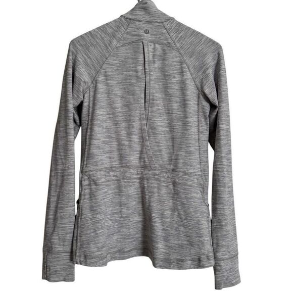 Lululemon Sunshine Salutation Jacket 6 Heather Grey - Picture 3 of 6